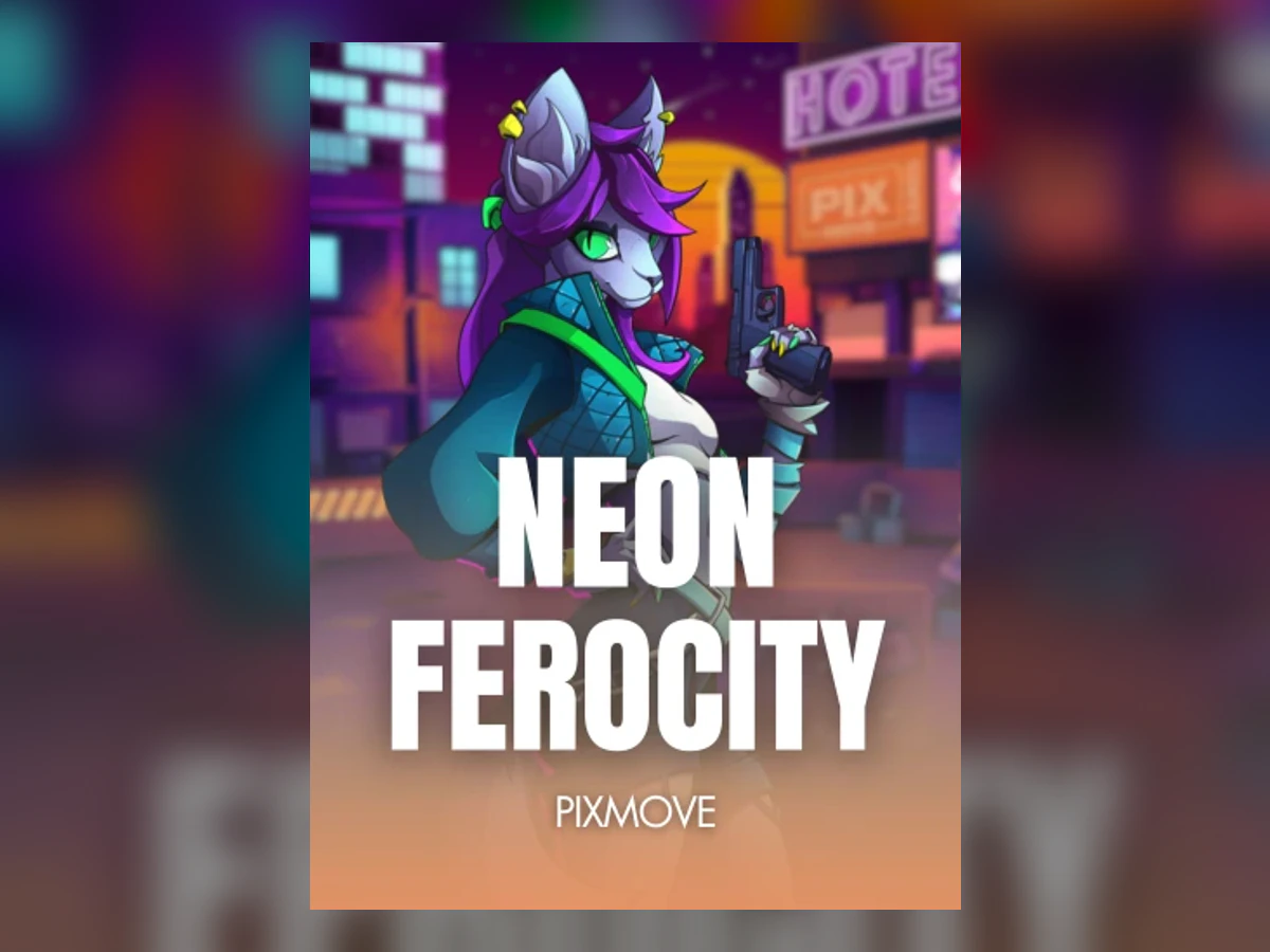 Neon Ferocity slot game artwork