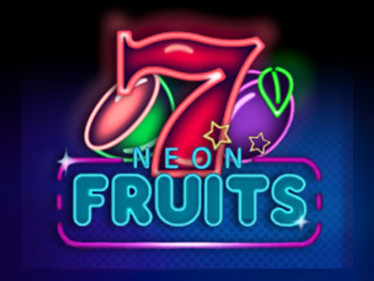 Neon Fruits slot game artwork