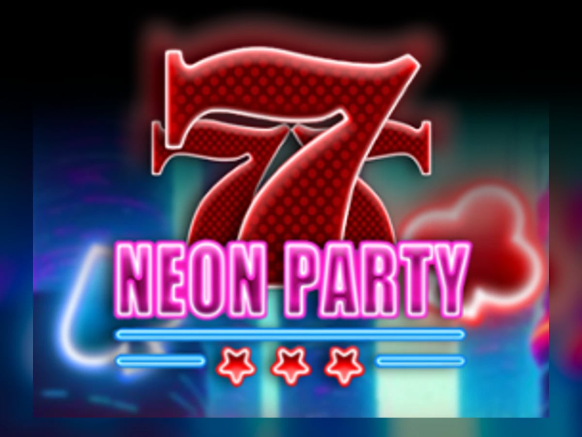 Neon Party slot game artwork