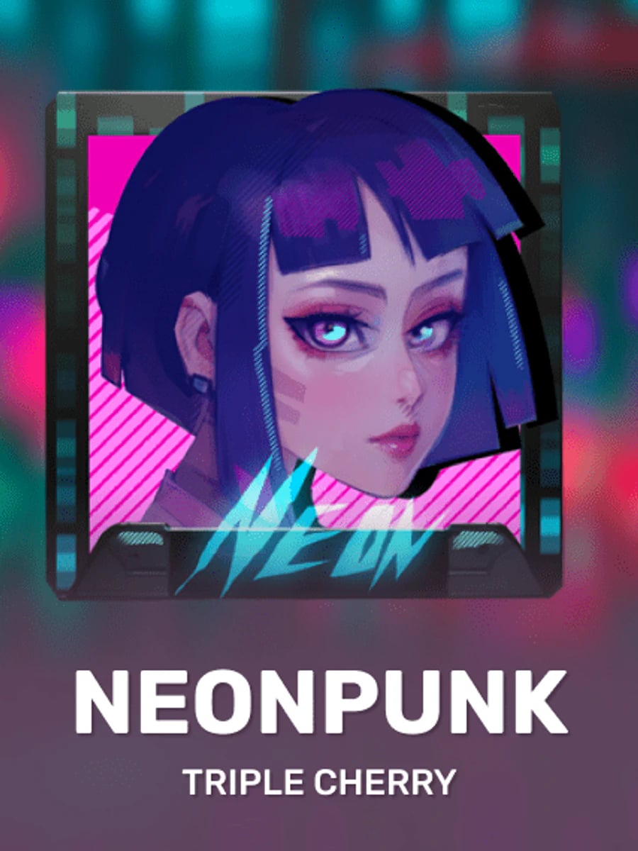 Neon Punk slot game artwork