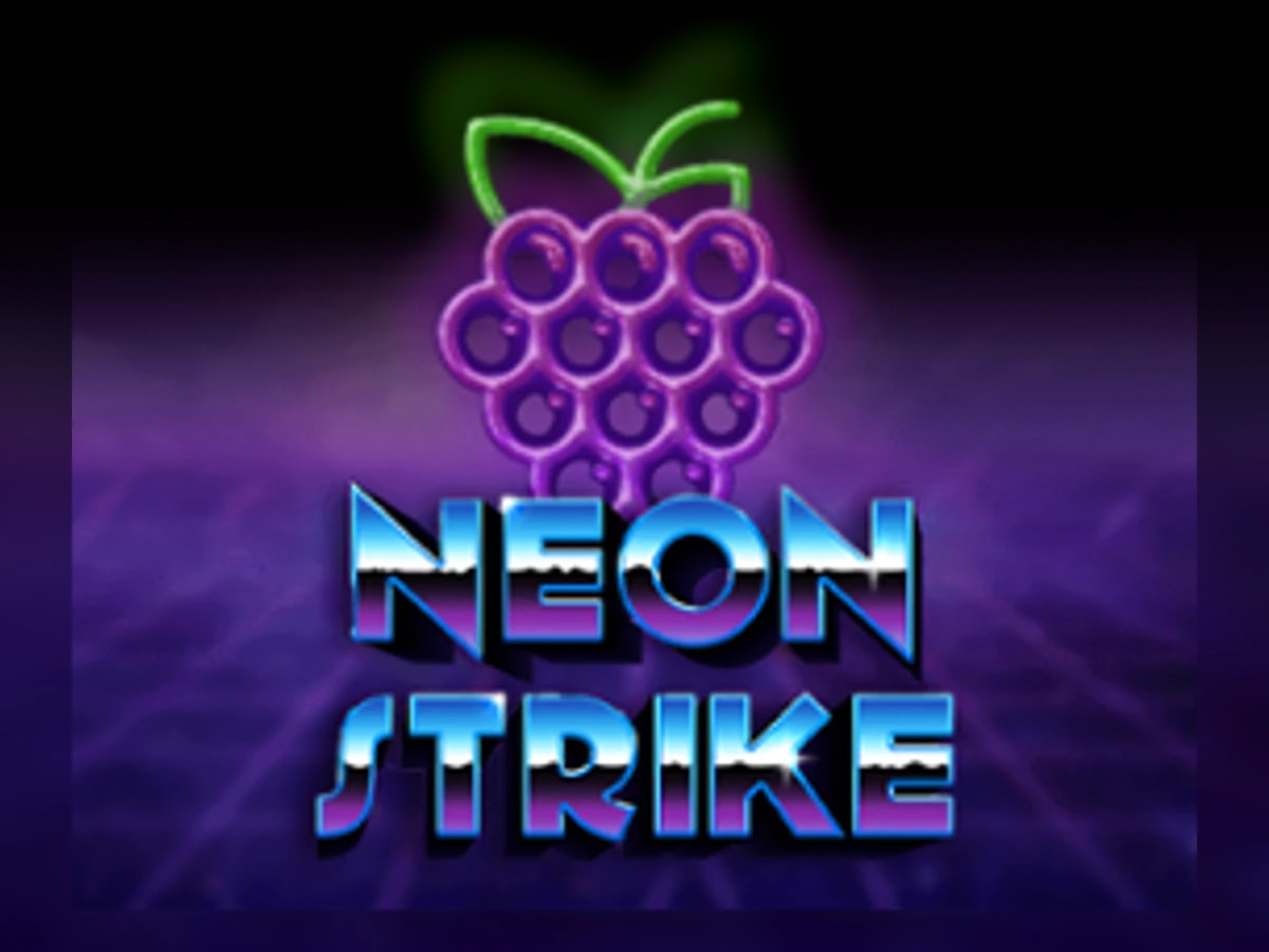 Neon Strike slot game artwork