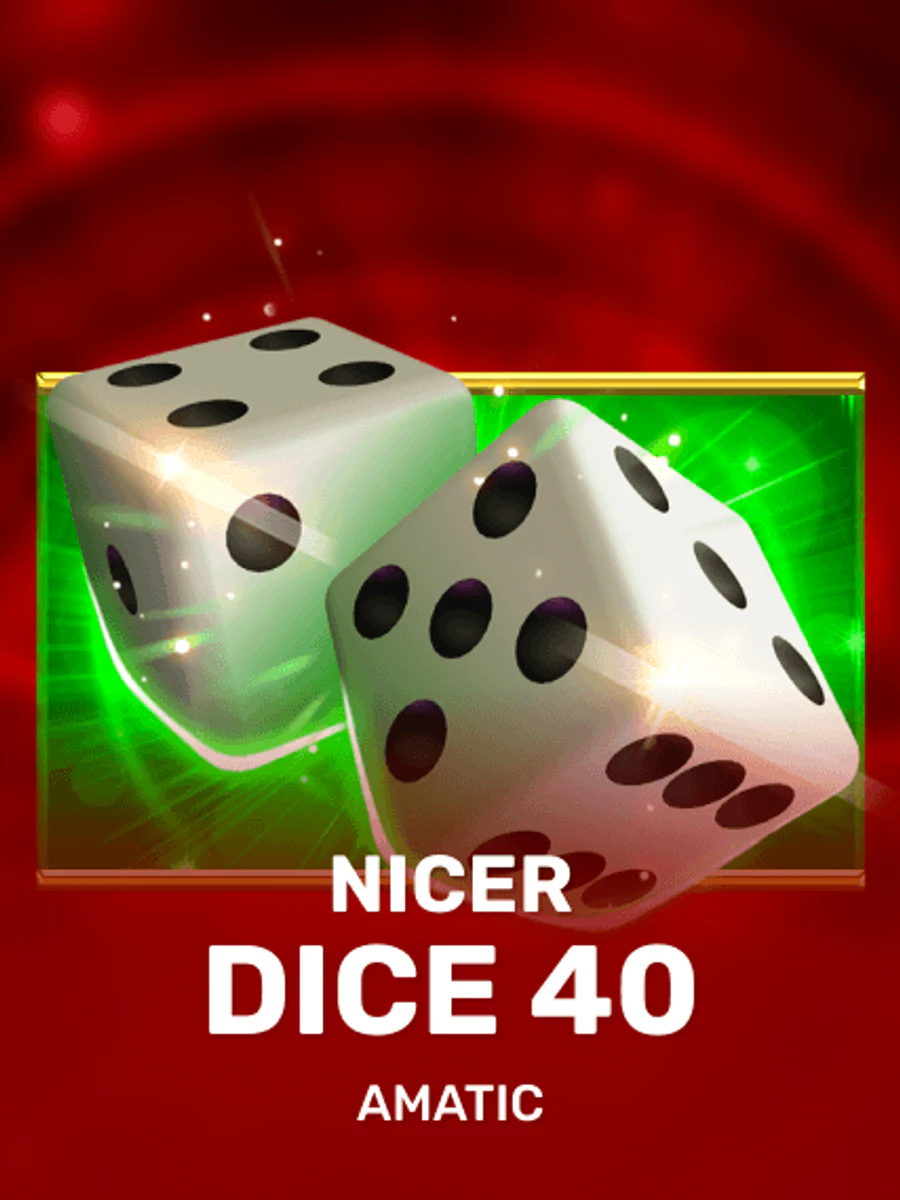 Nicer Dice 40 slot game artwork