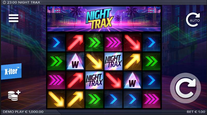 Night Trax slot game artwork