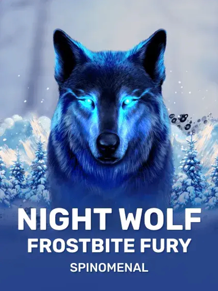 Night Wolf - Frostbite Fury slot game artwork