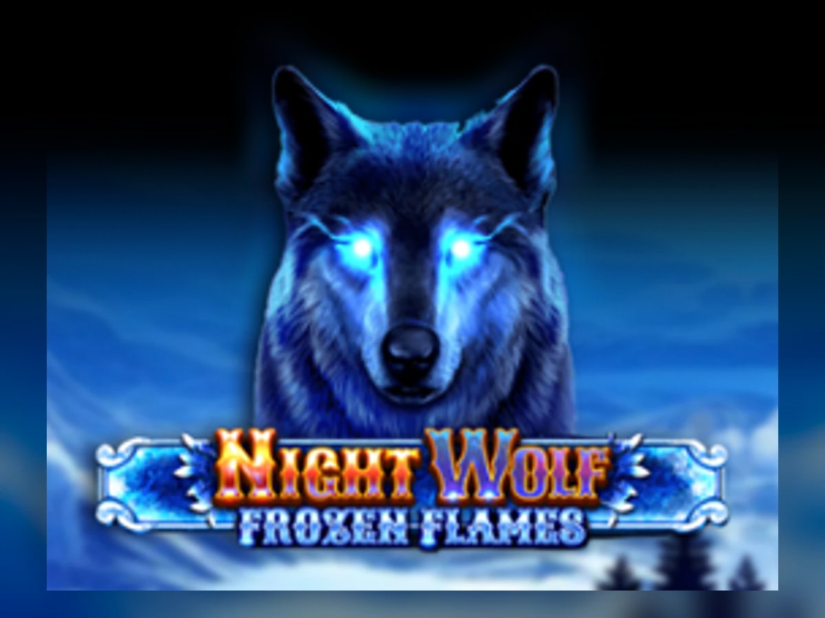 Night Wolf - Frozen Flames slot game artwork