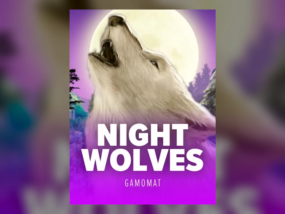 Night Wolves slot game artwork
