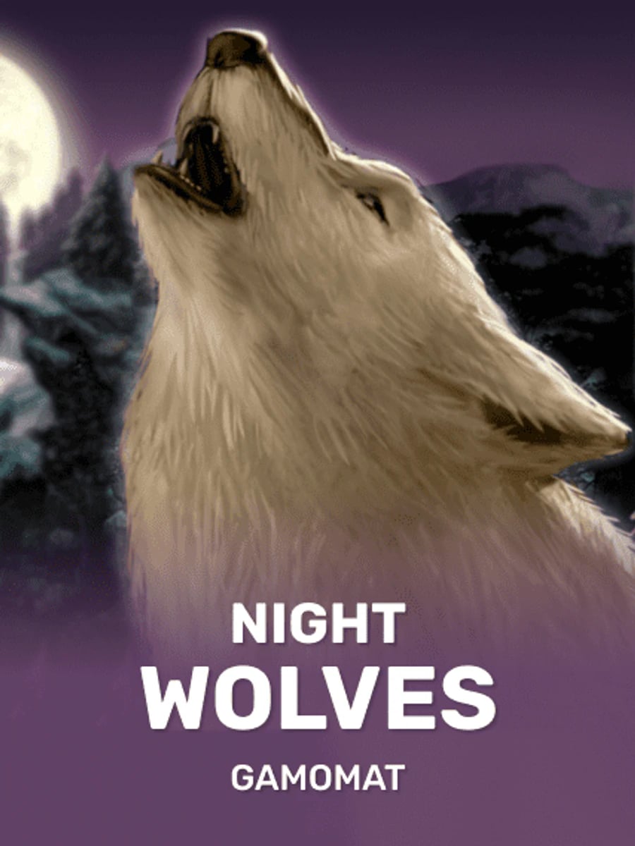 Night Wolves slot game artwork