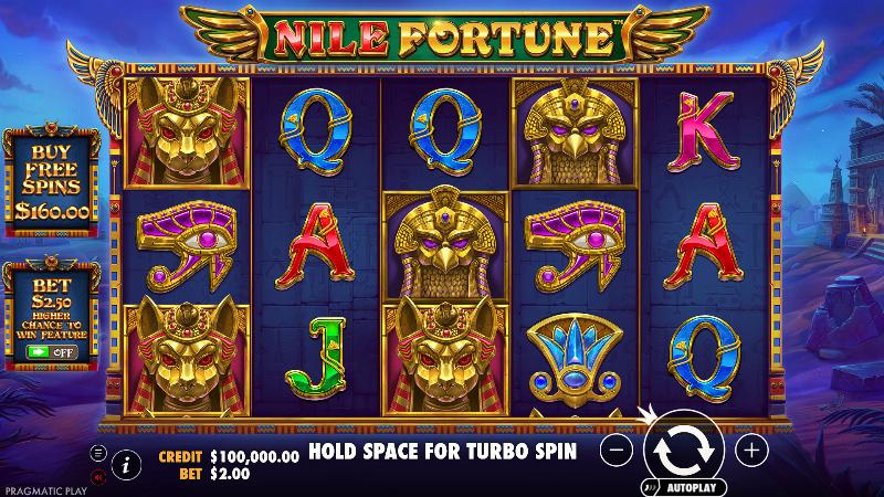 Nile Fortune slot game artwork