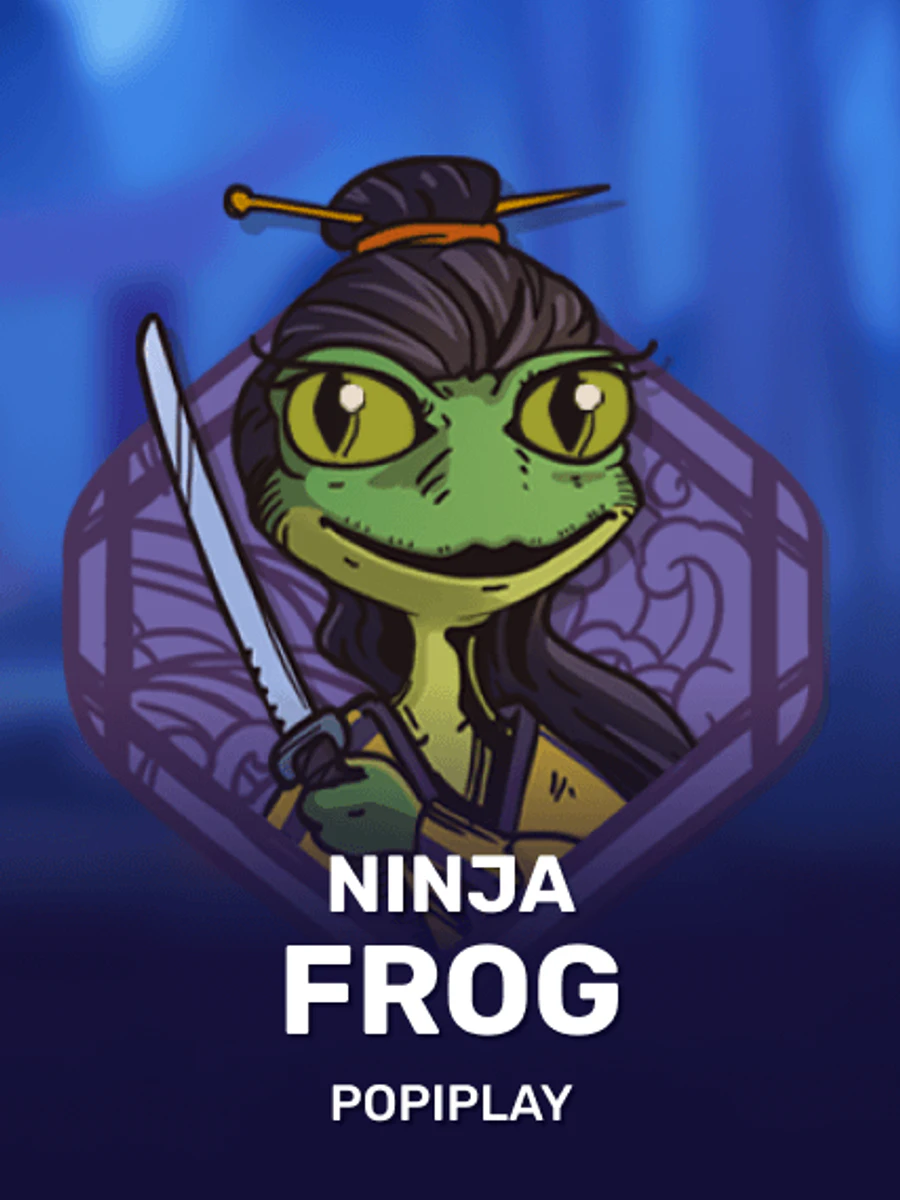 Ninja Frog slot game artwork
