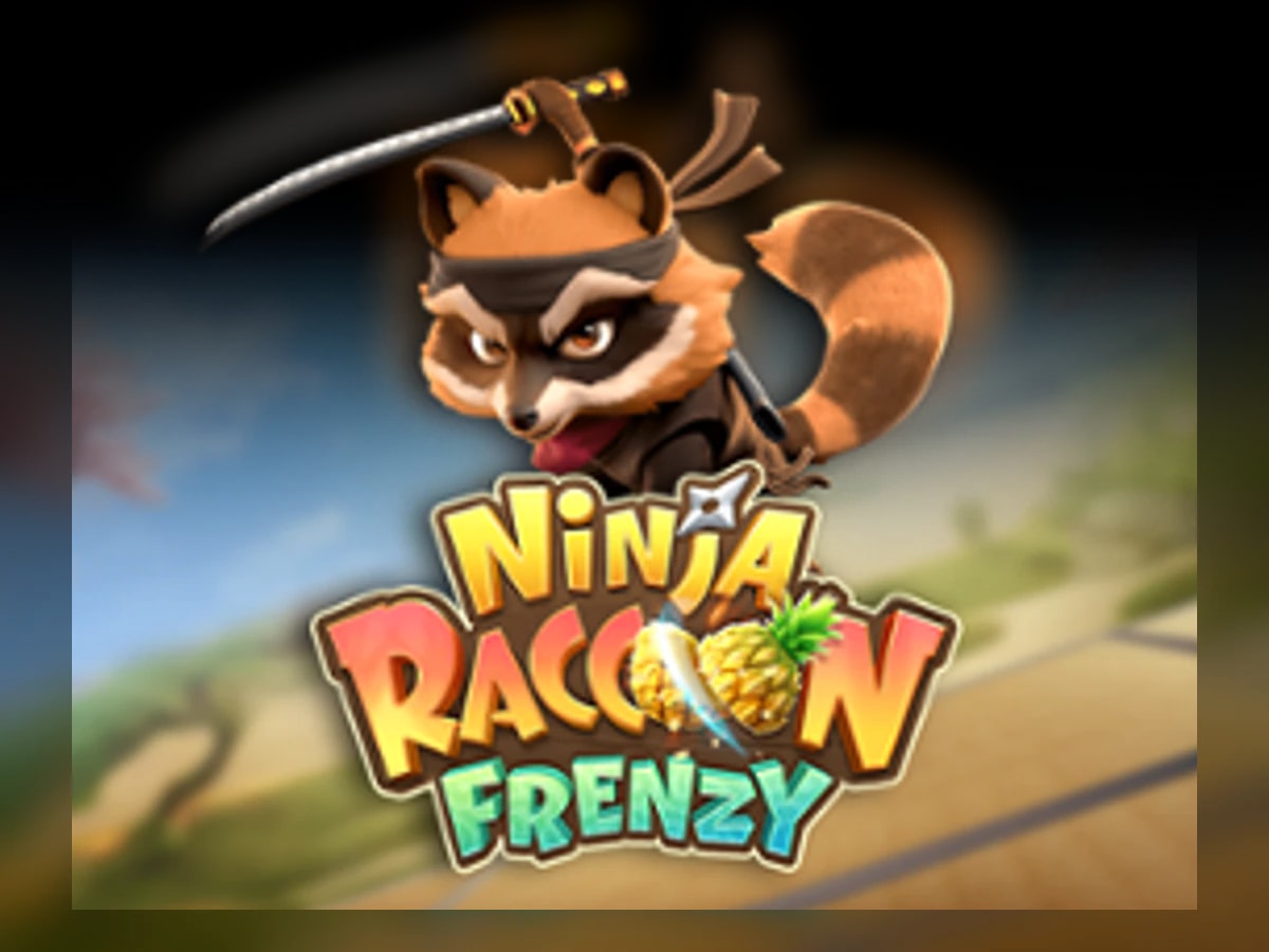 Ninja Raccoon Frenzy slot game artwork