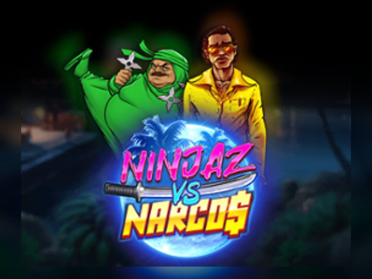 Ninjaz vs Narcos slot game artwork