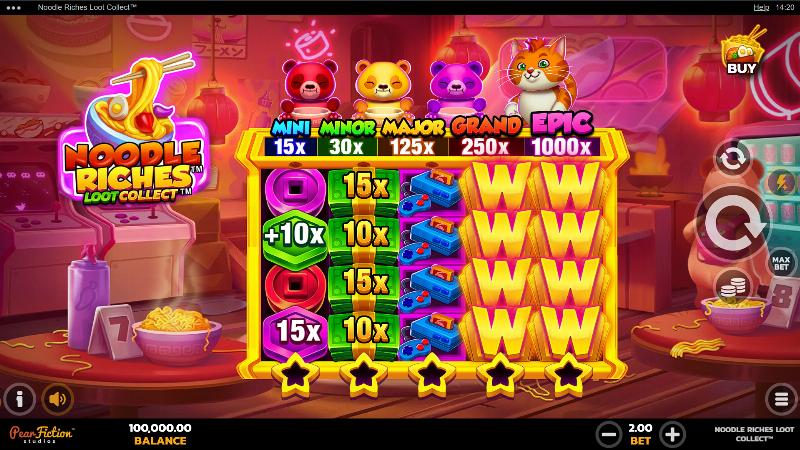 Noodle Riches slot game artwork