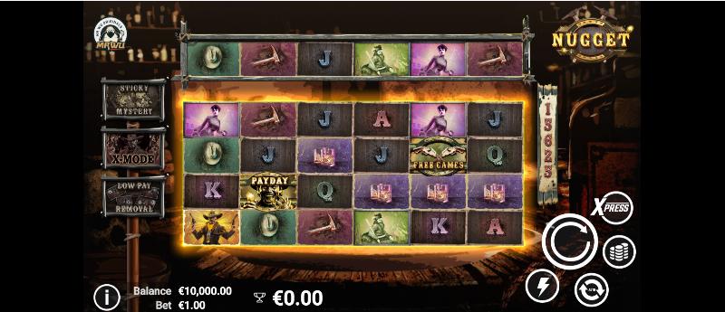 Nugget slot game artwork