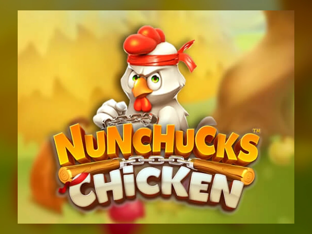 Nunchucks Chicken slot game artwork