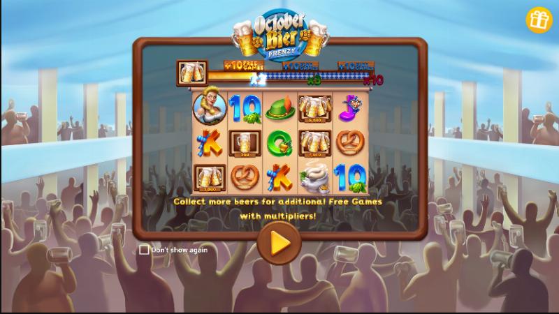 October Bier Frenzy slot game artwork
