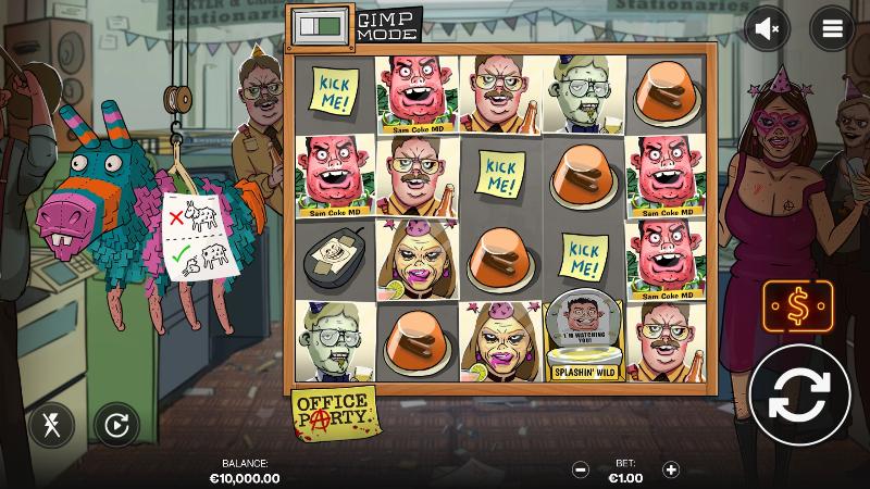 Office Party slot game artwork