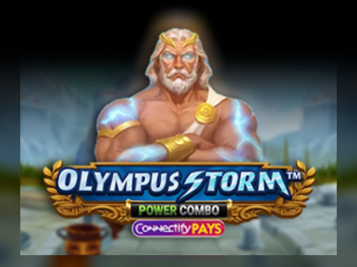Olympus Storm Connectify Pays Power Combo slot game artwork
