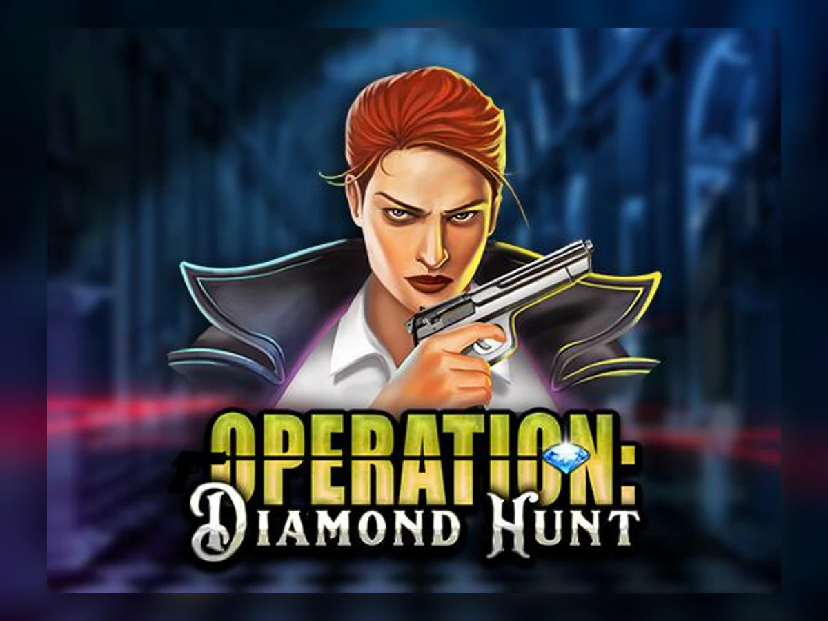 Operation Diamond Hunt slot game artwork