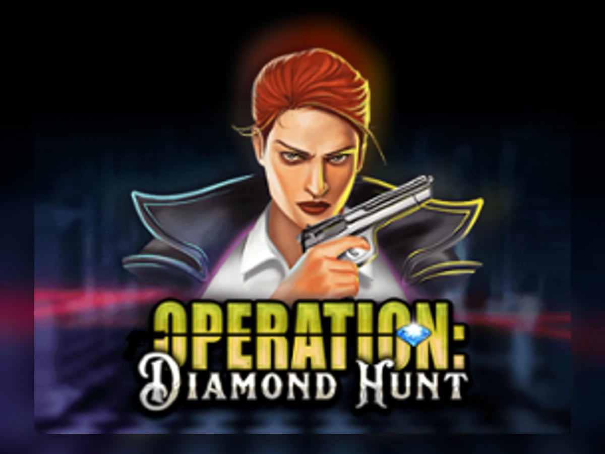 Operation Diamond Hunt slot game artwork