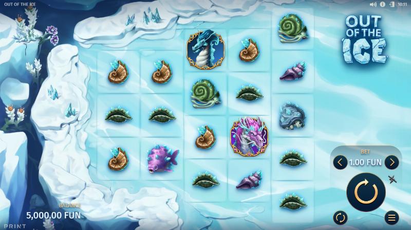 Out Of The Ice slot game artwork