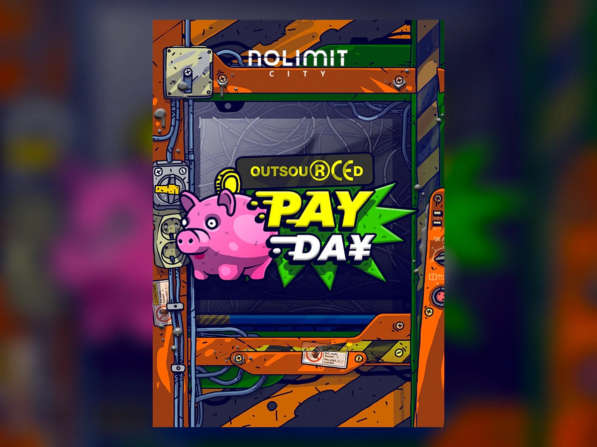 Outsourced: Payday slot game artwork