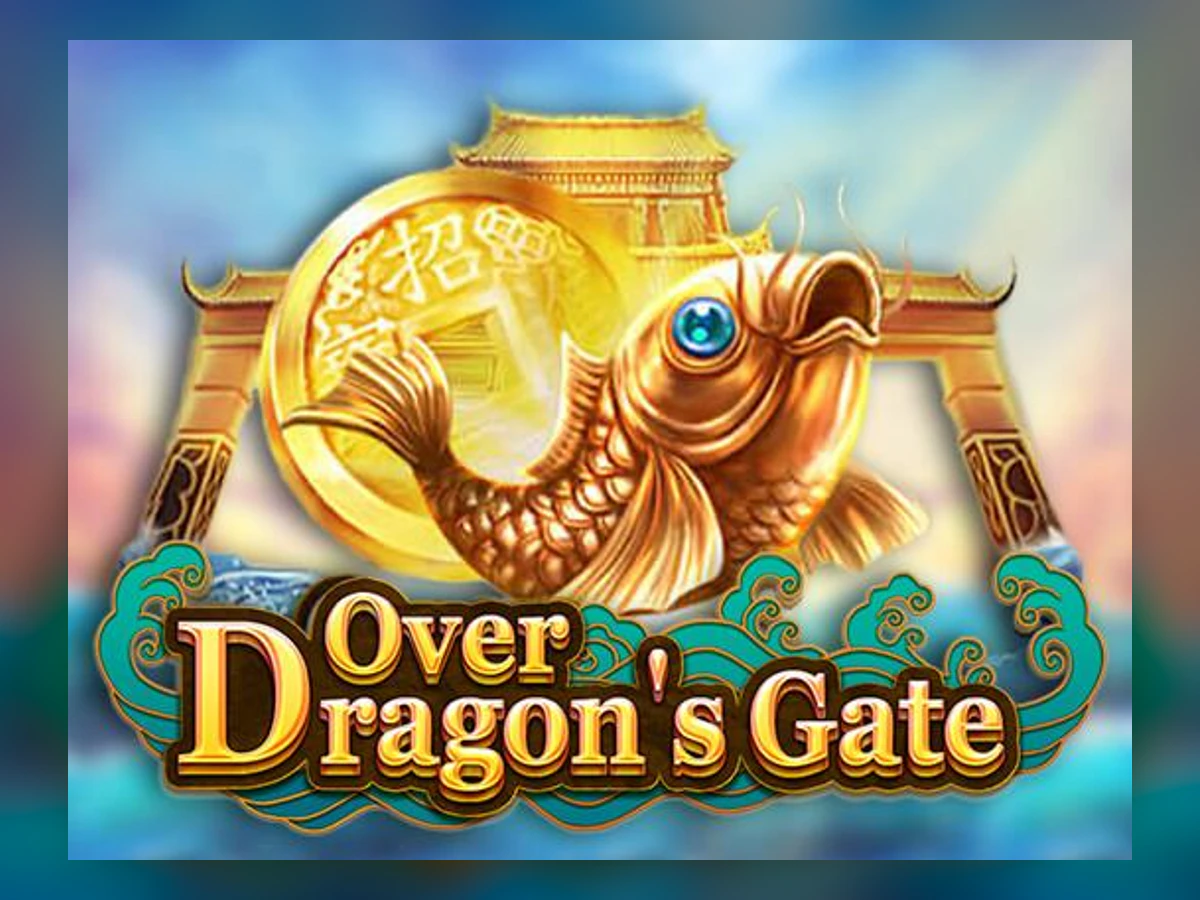 Over Dragon's Gate slot game artwork