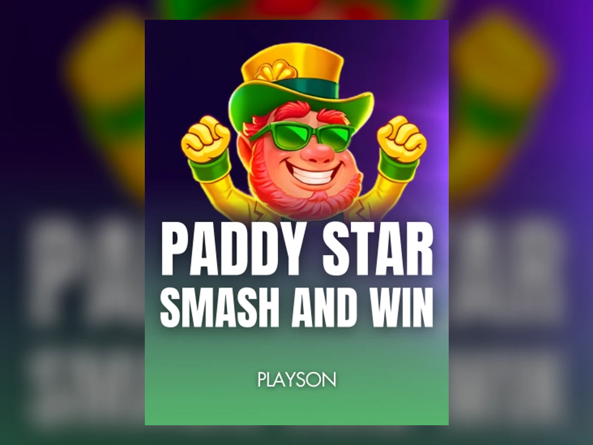 Paddy Star: Smash and Win slot game artwork