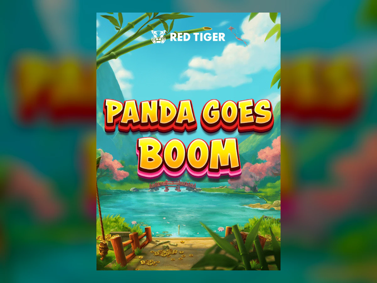 Panda Goes Boom slot game artwork