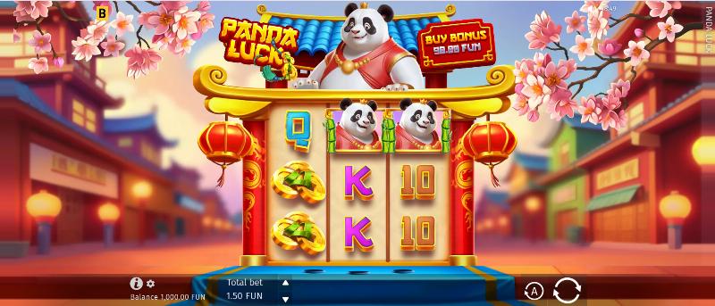 Panda Luck slot game artwork