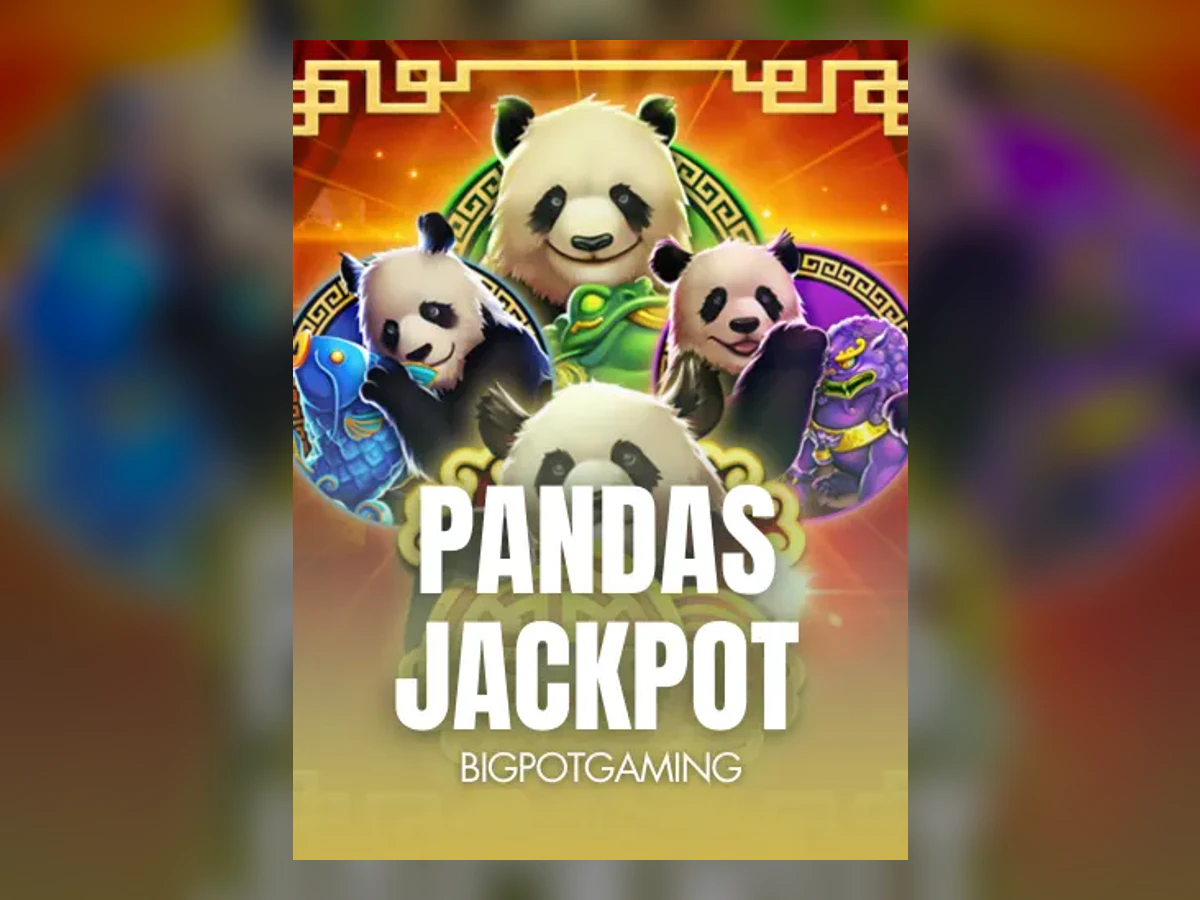 Pandas Jackpot slot game artwork