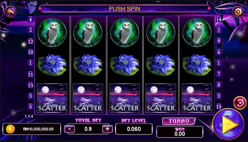 Panther Moon slot game artwork