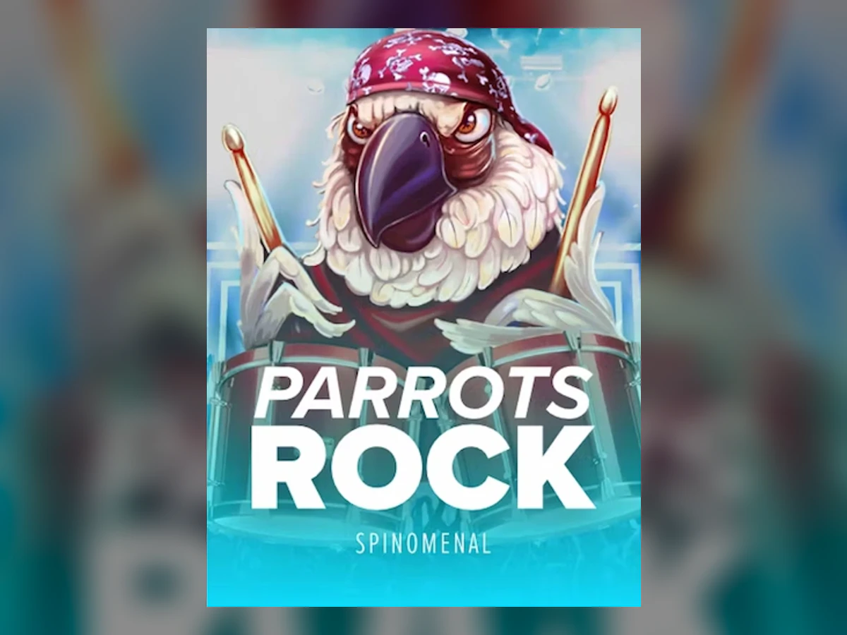 Parrots Rock slot game artwork