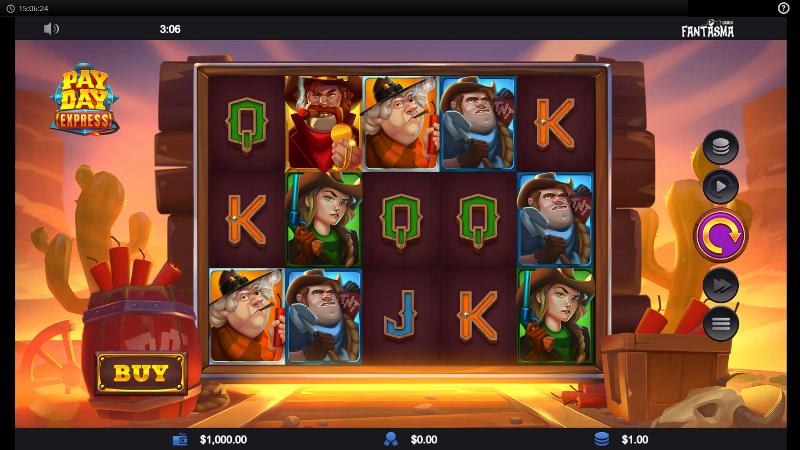 Payday Express slot game artwork