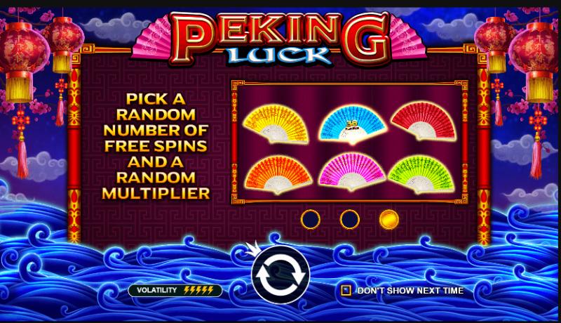 Peking Luck slot game artwork
