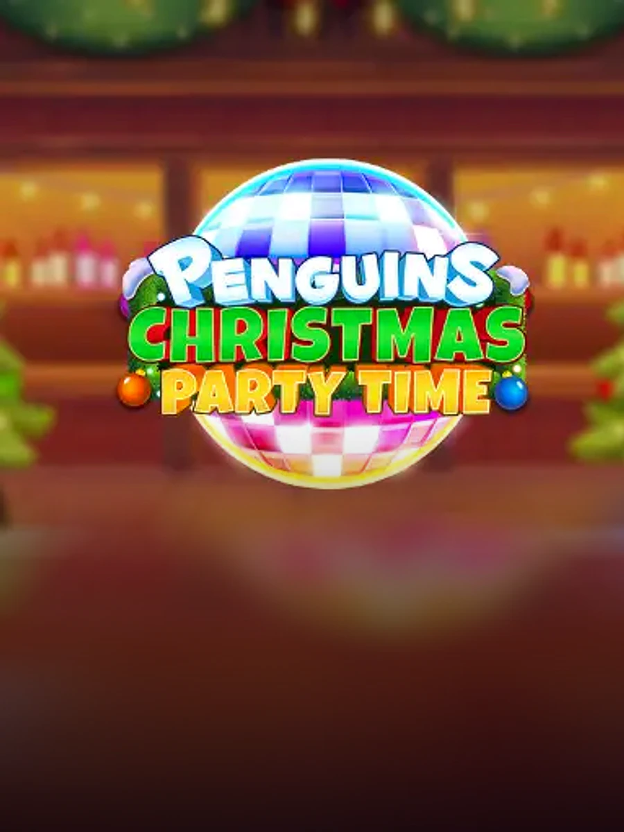 Penguins Christmas Party Time slot game artwork