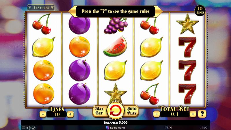 Penny Fruits Xtreme slot game artwork