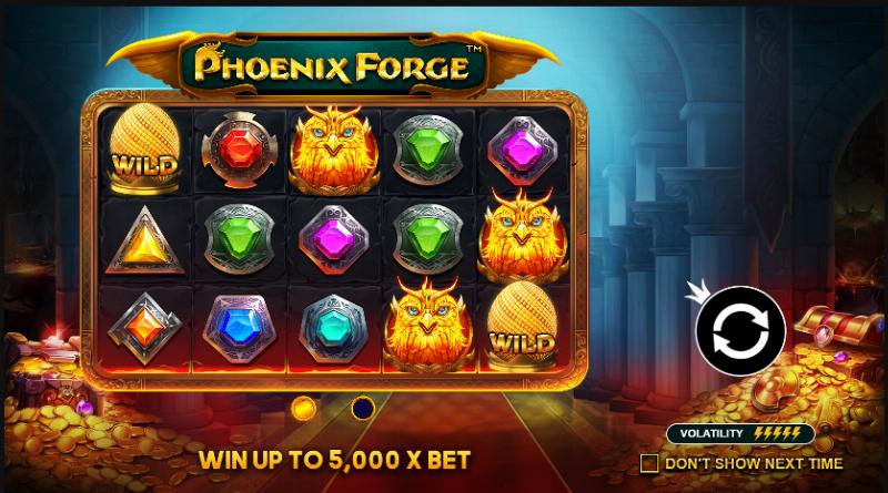 Phoenix Forge slot game artwork