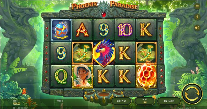 Phoenix Paradise slot game artwork