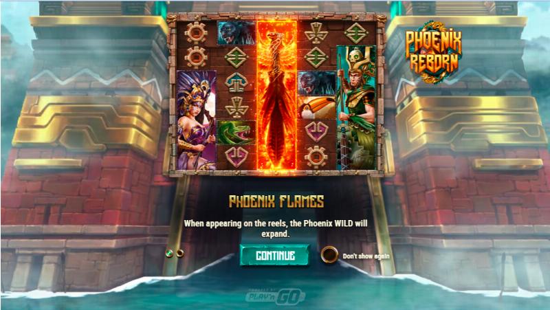 Phoenix Reborn slot game artwork