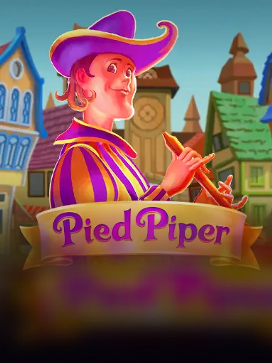 Pied Piper slot game artwork