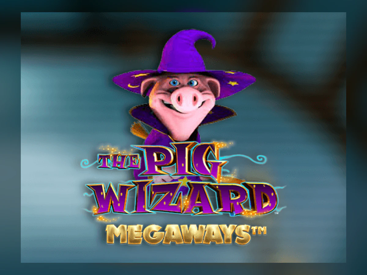 Pig Wizard Megaways slot game artwork