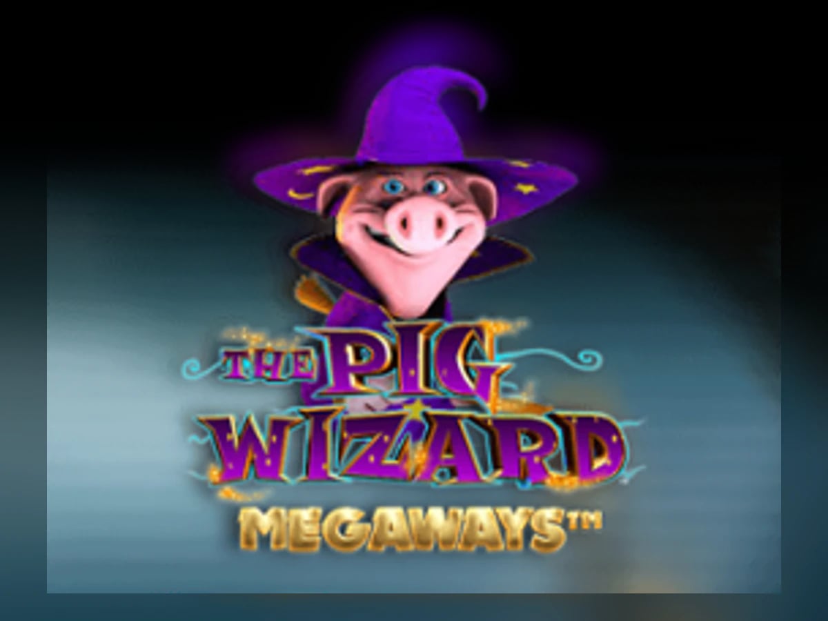 Pig Wizard Megaways slot game artwork