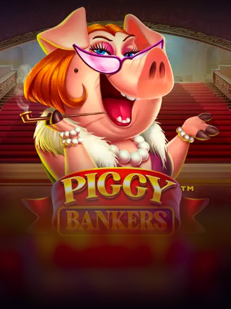 Piggy Bankers slot game artwork