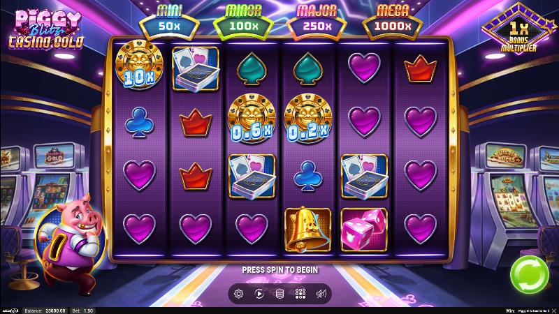 Piggy Blitz Casino Gold slot game artwork