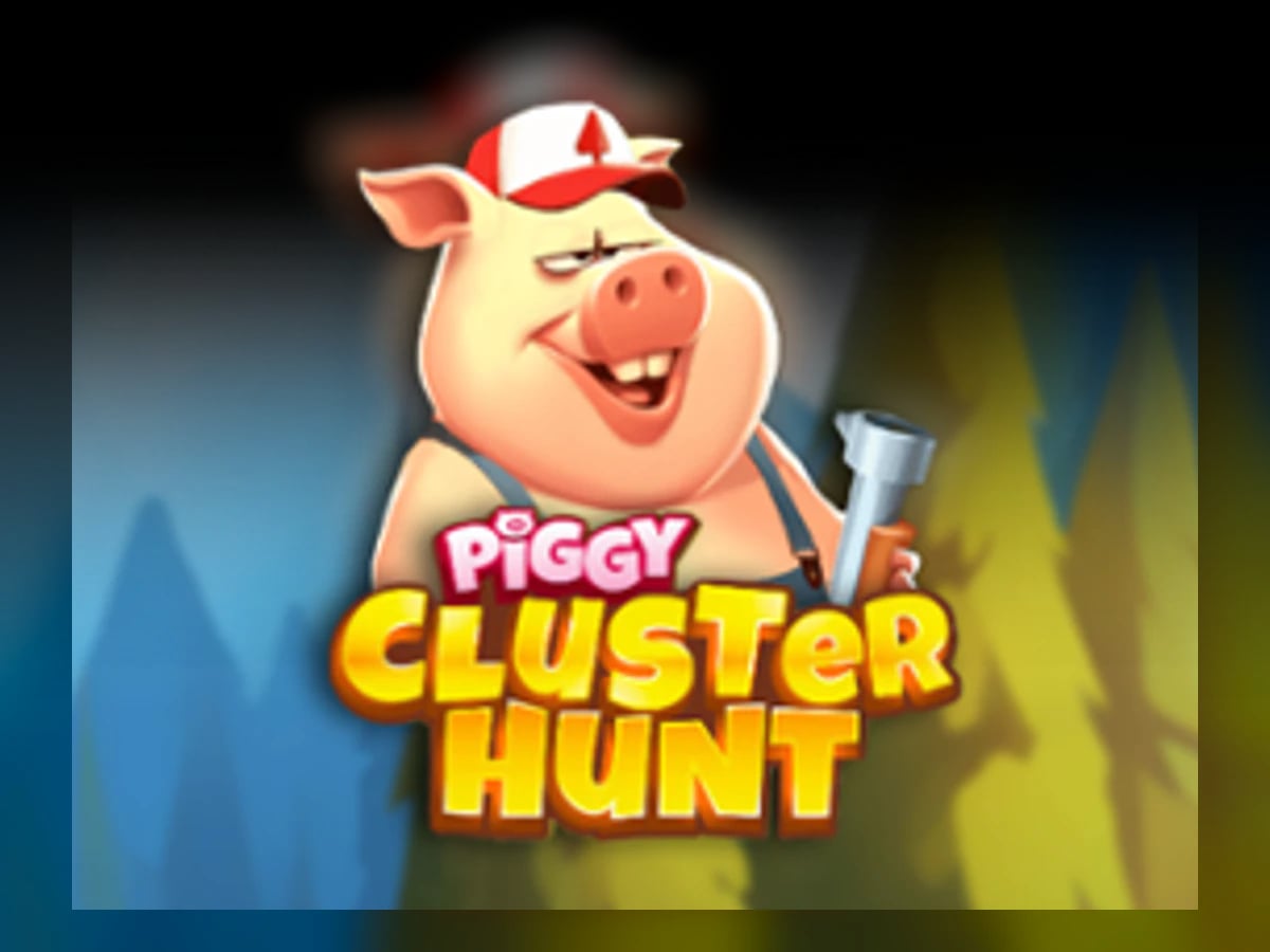 Piggy Cluster Hunt slot game artwork