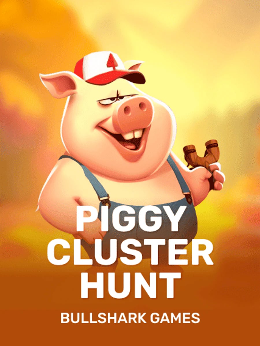 Piggy Cluster Hunt slot game artwork