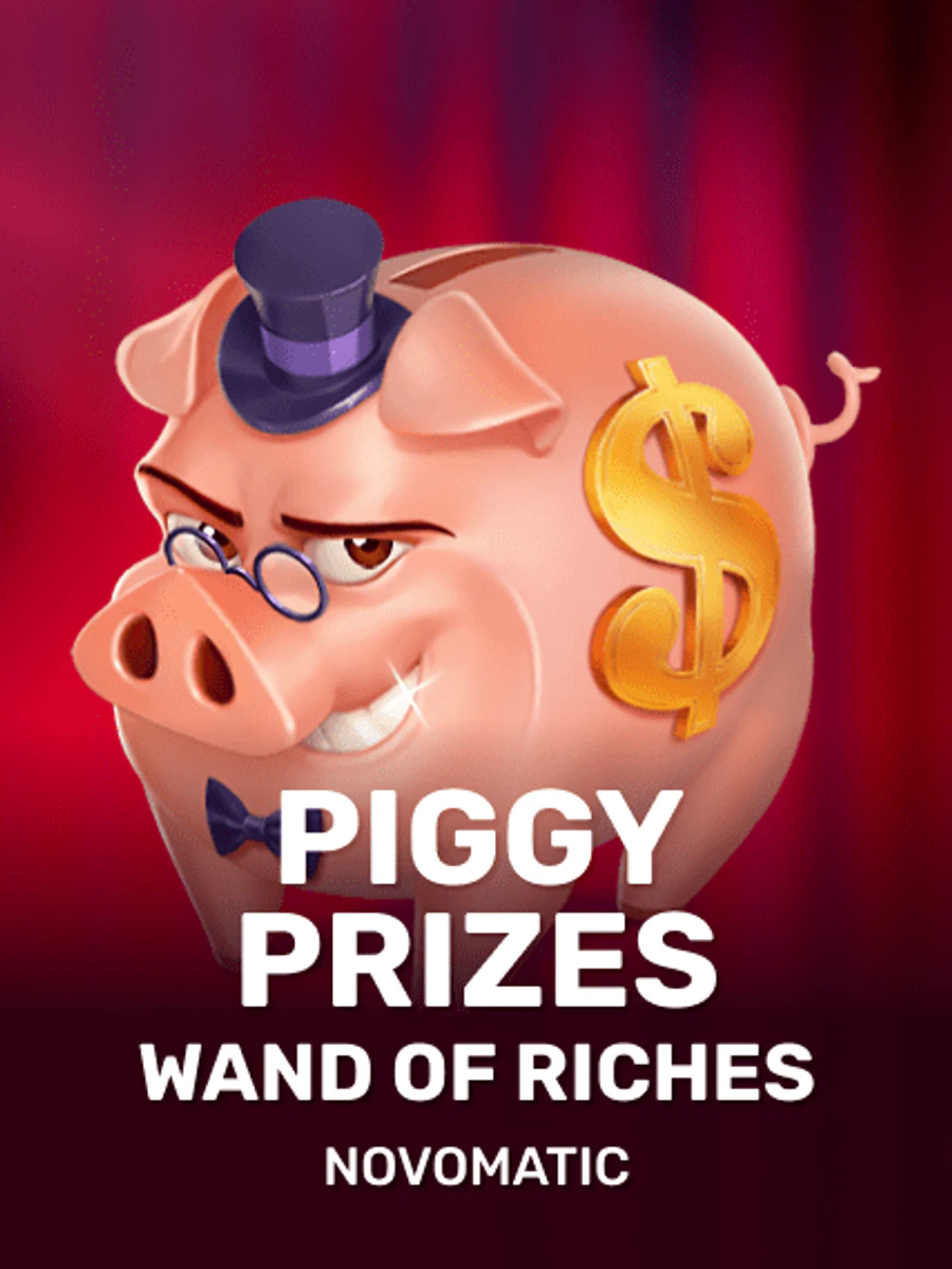 Piggy Prizes Wand Of Riches slot game artwork
