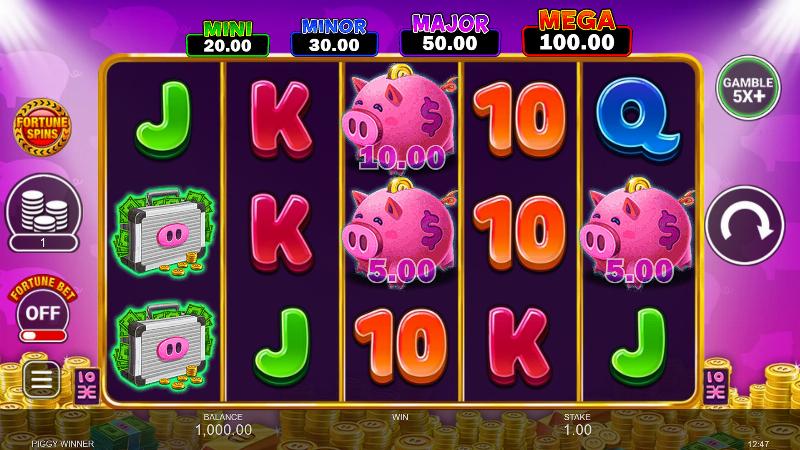 Piggy Winner slot game artwork