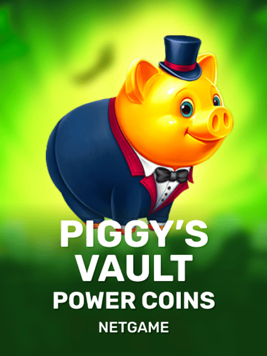 Piggy’s Vault: Power Coins slot game artwork