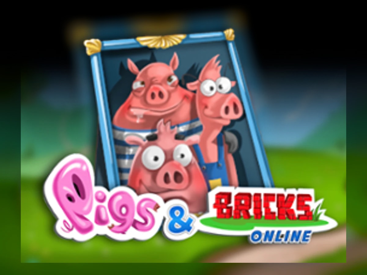 Pigs and Bricks slot game artwork